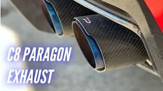 Making my 2022 Corvette LOUDER! | Paragon Performance Track Exhaust