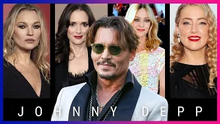 Johnny Depp's Visual Journey through His Past Relationships (1983-2024)