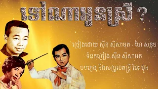 ទៅណាអូនស្រី ( ស៊ីន ស៊ីសាមុត + ហៃ សុខុម ) / Tov  Na Toun Srey - Samouth and Hay Sokhom