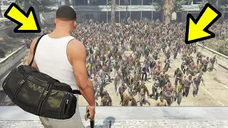 GTA 5 - The BIGGEST Zombie Hoard EVER!! (Zombie Apocalypse)