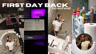 BACK TO SCHOOL MORNING ROUTINE: SPRING BREAK EDITION ˖ ࣪⭑ | TijuanaNicole