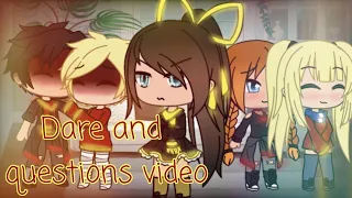 Dare and questions video|| Drarry dare video|| Gacha life