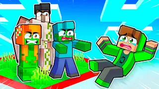 PRESOS em UMA CHUNK como MOBS no Minecraft!