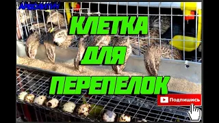 КЛЕТКА для ПЕРЕПЕЛ из пластиковых ящиков своими руками зимой | Дневник птицевода №11