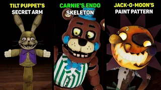 Analyzing FNAF: Help Wanted 2 Animatronics Up Close (And Its Endo Skeleton)