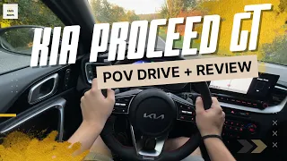 POV DRIVE + REVIEW - Kia Proceed GT 1.6 T-GDI 204 hp - Kia Unchained! #proceed #gt #kia #fastdriving