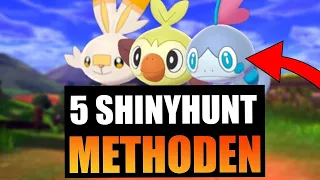 5 SHINY HUNT METHODEN IN POKEMON SCHWERT UND SCHILD - SHINY HUNTING GUIDE