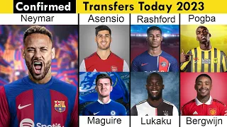 🚨 ALL CONFIRMED TRANSFER NEWS TODAY SUMMER 2023 , Neymar TO Barcelona, Pogba TO Al Ittihad