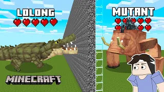 100 Lolong Vs Mutant Hoglins | Minecraft