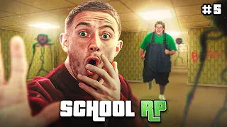 JE DÉCOUVRE ENFIN LES BACKROOMS sur GTA RP ! #5 (School RP)