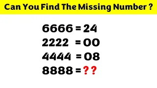 Missing Number Puzzle - Reasoning Puzzles - Find The Missing Number