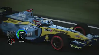 Fernando Alonso going Sub 3-minutes at Le Mans - Renault R25 (2005) at Le Mans