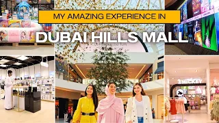 Dubai Hills Mall ; Amazing inside view of shops / Restaurant / Food court and Much more ( 4k )