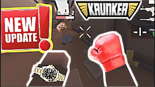 The New Krunker Update in A Nutshell 🥜 *KNIFE UPDATE* And Melee Weapons (konixo)