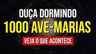 OUÇA DORMINDO MIL AVE-MARIAS E VEJA O QUE ACONTECE | Oração da Ave-Maria para Dormir