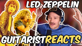 Led Zeppelin - Black Dog | Guitarist First Time Reacting