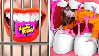 Funny Ways To Sneak Snacks into Jail! Best Sneaking Hacks and Funny Moments By Crafty Hype