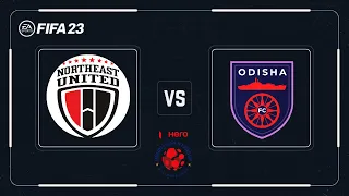 NorthEast United vs Odisha FC | ISL 2022/23 | SIMULATION | FIFA 23