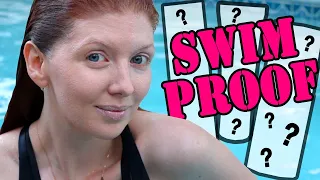 Top 3 WATERPROOF Swimproof Foundations | Pool TESTED Makeup!