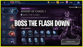 Injustice 2 Mobile | Boss The Flash Down | Rewards Advent Of Chaos | Heroic 1 Tier 1