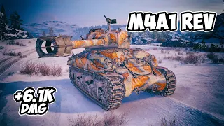 M4A1 Rev. - 6 Frags 6.1K Damage - He can still! - World Of Tanks