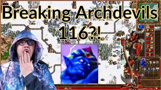 Breaking Archdevils 116?! || Heroes 3 Tower Gameplay || Jebus Cross || Alex_The_Magician