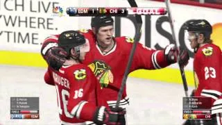 NHL 15 Chicago Blackhawks vs. Edmonton Oilers