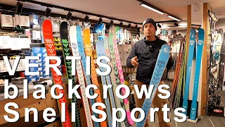 Ski VERTIS All Terrain Skis blackcrows Snell Sports Chamonix Mont-Blanc ski hors pistes piste