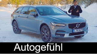 Volvo V90 Cross Country FULL REVIEW test driven CC Crossover Estate new neu - Autogefühl