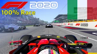 F1 2020 - 100% Race at Monza, Italy in Vettel's Ferrari