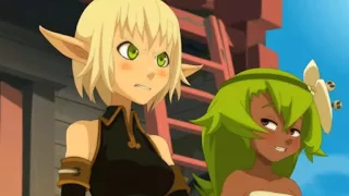 Cleophee pone celosa a Eva (Wakfu)