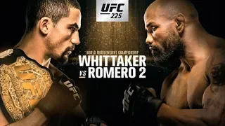 UFC 3 - Robert Whittaker vs. Yoel Romero 2 Middleweight Championship |UFC 225 Main Event|