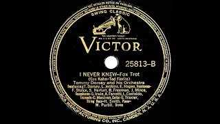 1938 Tommy Dorsey - I Never Knew (instrumental)