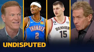 Thunder finish atop West, Nuggets finish 2nd: Does SGA deserve MVP over Jokić? | NBA | UNDISPUTED