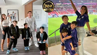 Lionel Messi and Antonella with his family love 💕 #viral