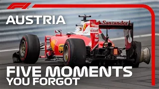 5 Moments You Forgot | Austrian Grand Prix