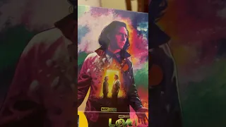 Loki 4k Bluray Steelbook Collector Edition unboxing