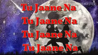 Lyrics song by Atif Aslam " Tu Jaane Na (Remix) " best new lyrics