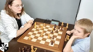 S. Kurkova (1756) vs G. Yunker (1293). Chess Fight Night. CFN. Rapid