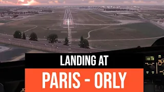 X-Plane 12 - Wizz Air A320 Neo Landing at Paris Orly LFPO