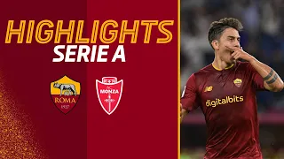 DYBALA AT THE DOUBLE! | Roma 3-0 Monza | Serie A Highlights 2022-23