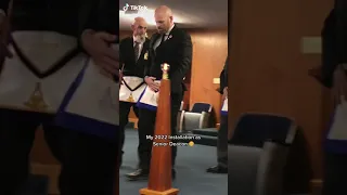 Inside a Freemason Officer Installation