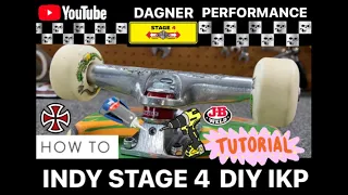 Independent Stage 4 Inverted Kingpin Baseplates -DIY-How To #skateboard #truck #performance