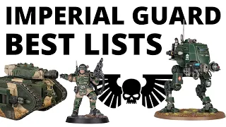 Four Strong Astra Militarum Army Lists - What's Winning Tournaments for The Imperial Guard?