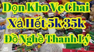 Dọn kho tổng hợp đồ nghề thanh lý 5k 35k kìm hàn 600a, kẹp mát nam châm, pin 10cell, máy khoan