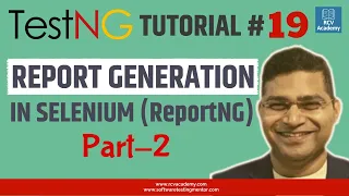 TestNG Tutorial #19 - TestNG Report Generation in Selenium | Part 2