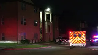 Man stabbed and shot; woman and child detained in northeast Houston