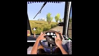 Euro truck simulator 2 real steering wheel gaming #shorts #ets2 #gaming #logitechg29 #steeringwheel