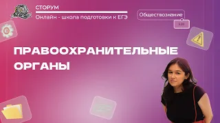 Правоохранительные органы. Судебная система | Обществознание ЕГЭ 2024 | Сторум