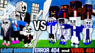 Team Last Breath Sans vs. Error 404 sans and Virus 404 sans(Team Error)!!! #2